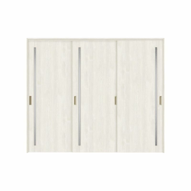 可動間仕切り 引き違い戸 3枚建 引戸上吊方式 ラシッサS ガラスタイプ LGC ノンケーシング枠 2420/2423 リクシル トステム 室内引き戸 上吊り 引違い戸 LIXIL/TOSTEM リビング建材 室内建具 居室ドア 戸 扉 リフォーム DIY