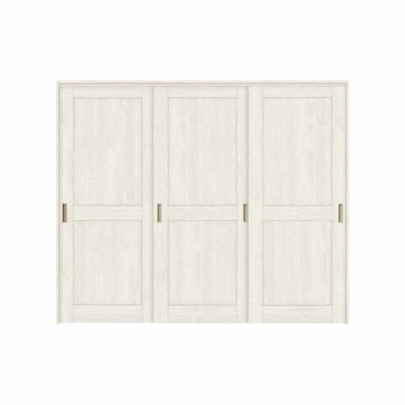 可動間仕切り 引き違い戸 3枚建 引戸上吊方式 ラシッサS パネルタイプ LAH ノンケーシング枠 2420/2423 リクシル トステム 室内引き戸 上吊り 引違い戸 LIXIL/TOSTEM リビング建材 室内建具 居室ドア 戸 扉 リフォーム DIY