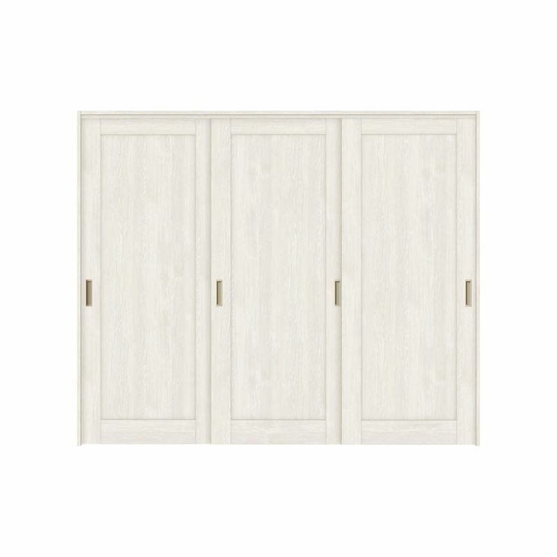 可動間仕切り 引き違い戸 3枚建 引戸上吊方式 ラシッサS パネルタイプ LAG ノンケーシング枠 2420/2423 リクシル トステム 室内引き戸 上吊り 引違い戸 LIXIL/TOSTEM リビング建材 室内建具 居室ドア 戸 扉 リフォーム DIY