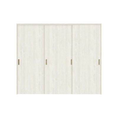 可動間仕切り 引き違い戸 3枚建 引戸上吊方式 ラシッサS パネルタイプ LAC ノンケーシング枠 2420/2423 リクシル トステム 室内引き戸 上吊り 引違い戸 LIXIL/TOSTEM リビング建材 室内建具 居室ドア 戸 扉 リフォーム DIY