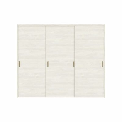 可動間仕切り 引き違い戸 3枚建 引戸上吊方式 ラシッサS パネルタイプ LAB ノンケーシング枠 2420/2423 リクシル トステム 室内引き戸 上吊り 引違い戸 LIXIL/TOSTEM リビング建材 室内建具 居室ドア 戸 扉 リフォーム DIY