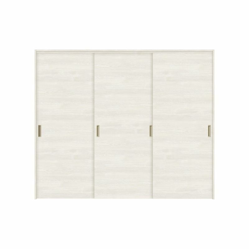 可動間仕切り 引き違い戸 3枚建 引戸上吊方式 ラシッサS パネルタイプ LAB ノンケーシング枠 2420/2423 リクシル トステム 室内引き戸 上吊り 引違い戸 LIXIL/TOSTEM リビング建材 室内建具 居室ドア 戸 扉 リフォーム DIY