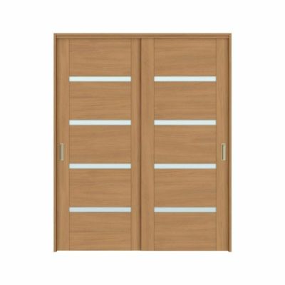 可動間仕切り 引き違い戸 2枚建 引戸上吊方式 ラシッサS ガラスタイプ LGR ケーシング付枠 1620/1623 リクシル トステム 室内引き戸 上吊り 引違い戸 LIXIL/TOSTEM リビング建材 室内建具 居室ドア 戸 扉 リフォーム DIY