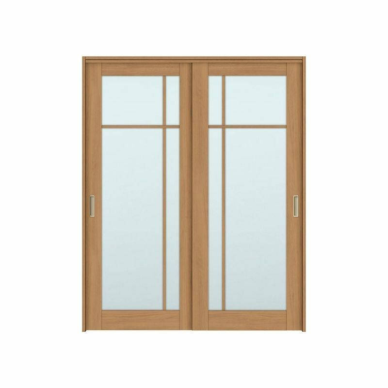 可動間仕切り 引き違い戸 2枚建 引戸上吊方式 ラシッサS ガラスタイプ LGK ケーシング付枠 1620/1623 リクシル トステム 室内引き戸 上吊り 引違い戸 LIXIL/TOSTEM リビング建材 室内建具 居室ドア 戸 扉 リフォーム DIY