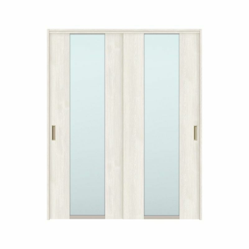 可動間仕切り 引き違い戸 2枚建 引戸上吊方式 ラシッサS ガラスタイプ LGN ノンケーシング枠 1620/1623 リクシル トステム 室内引き戸 上吊り 引違い戸 LIXIL/TOSTEM リビング建材 室内建具 居室ドア 戸 扉 リフォーム DIY