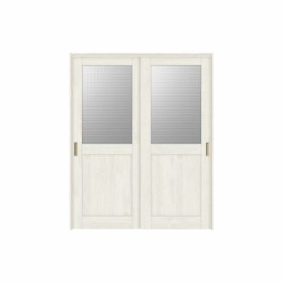 可動間仕切り 引き違い戸 2枚建 引戸上吊方式 ラシッサS ガラスタイプ LGH ノンケーシング枠 1620/1623 リクシル トステム 室内引き戸 上吊り 引違い戸 LIXIL/TOSTEM リビング建材 室内建具 居室ドア 戸 扉 リフォーム DIY