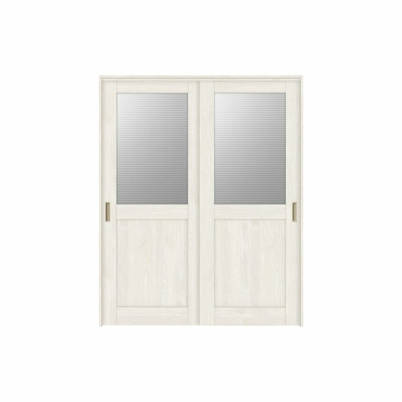 可動間仕切り 引き違い戸 2枚建 引戸上吊方式 ラシッサS ガラスタイプ LGH ノンケーシング枠 1620/1623 リクシル トステム 室内引き戸 上吊り 引違い戸 LIXIL/TOSTEM リビング建材 室内建具 居室ドア 戸 扉 リフォーム DIY