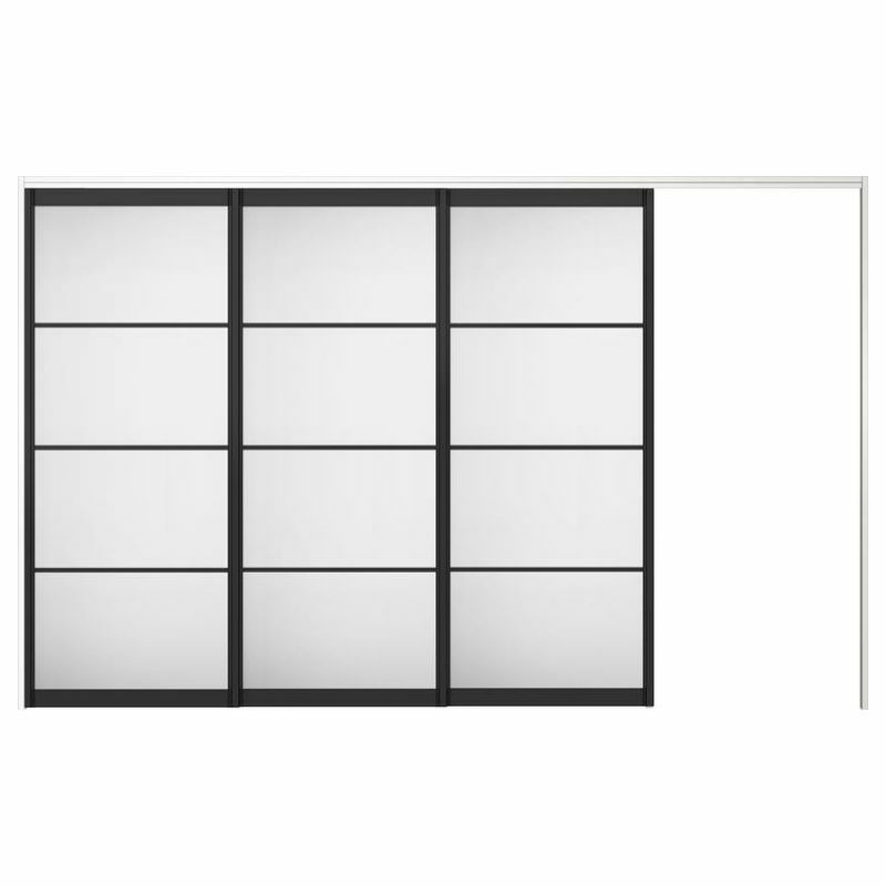 可動間仕切り 片引き戸 3枚建 引戸上吊方式 ラシッサS アルミタイプ LZB ケーシング付枠 3220/3223 リクシル トステム 室内引き戸 上吊り片引戸 LIXIL/TOSTEM リビング建材 室内建具 居室ドア 戸 扉 リフォーム DIY