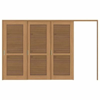 採風 可動間仕切り 片引き戸 3枚建 引戸上吊方式 ラシッサS 通風タイプ LTA ケーシング付枠 3220/3223 リクシル トステム 室内引き戸 上吊り片引戸 LIXIL/TOSTEM リビング建材 室内建具 居室ドア 戸 扉 リフォーム DIY