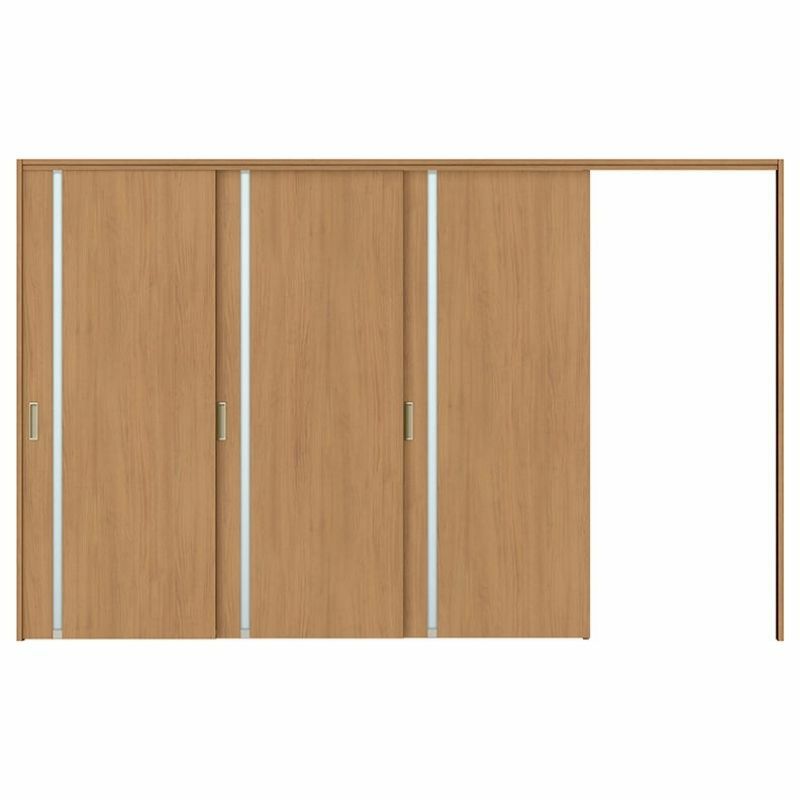 可動間仕切り 片引き戸 3枚建 引戸上吊方式 ラシッサS ガラスタイプ LGL ケーシング付枠 3220/3223 リクシル トステム 室内引き戸 上吊り片引戸 LIXIL/TOSTEM リビング建材 室内建具 居室ドア 戸 扉 リフォーム DIY