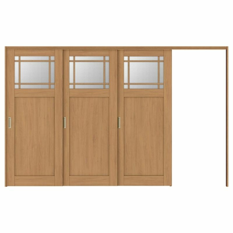 可動間仕切り 片引き戸 3枚建 引戸上吊方式 ラシッサS ガラスタイプ LGJ ケーシング付枠 3220/3223 リクシル トステム 室内引き戸 上吊り片引戸 LIXIL/TOSTEM リビング建材 室内建具 居室ドア 戸 扉 リフォーム DIY