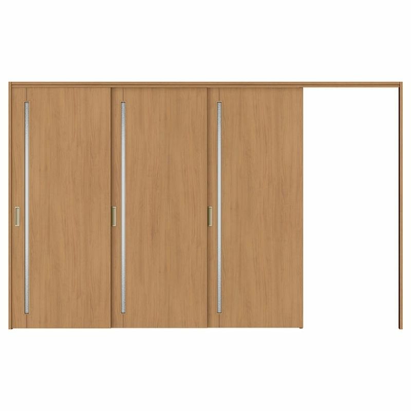 可動間仕切り 片引き戸 3枚建 引戸上吊方式 ラシッサS ガラスタイプ LGC ケーシング付枠 3220/3223 リクシル トステム 室内引き戸 上吊り片引戸 LIXIL/TOSTEM リビング建材 室内建具 居室ドア 戸 扉 リフォーム DIY