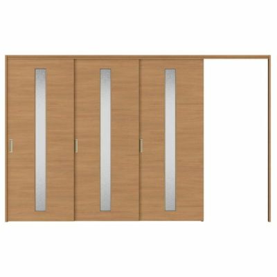 可動間仕切り 片引き戸 3枚建 引戸上吊方式 ラシッサS ガラスタイプ LGB ケーシング付枠 3220/3223 リクシル トステム 室内引き戸 上吊り片引戸 LIXIL/TOSTEM リビング建材 室内建具 居室ドア 戸 扉 リフォーム DIY