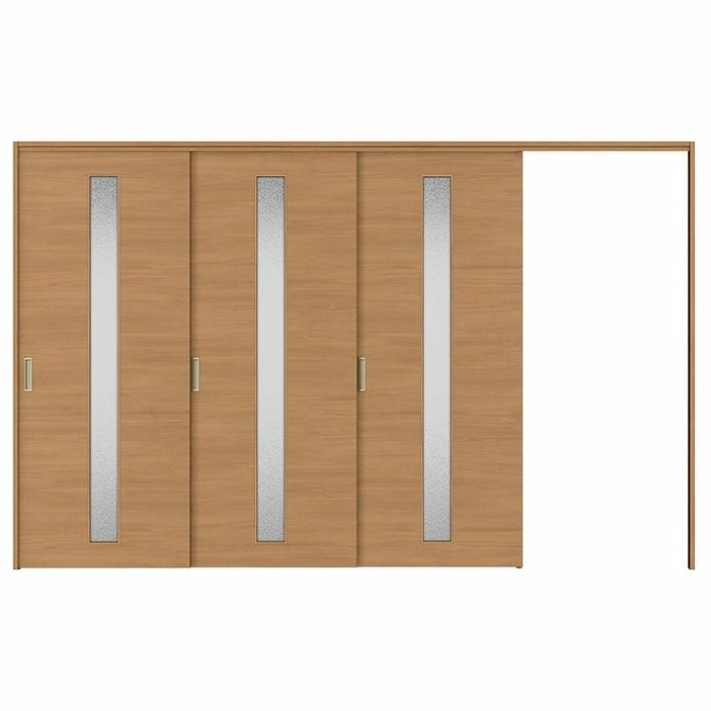 可動間仕切り 片引き戸 3枚建 引戸上吊方式 ラシッサS ガラスタイプ LGB ケーシング付枠 3220/3223 リクシル トステム 室内引き戸 上吊り片引戸 LIXIL/TOSTEM リビング建材 室内建具 居室ドア 戸 扉 リフォーム DIY