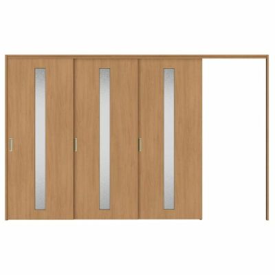 可動間仕切り 片引き戸 3枚建 引戸上吊方式 ラシッサS ガラスタイプ LGA ケーシング付枠 3220/3223 リクシル トステム 室内引き戸 上吊り片引戸 LIXIL/TOSTEM リビング建材 室内建具 居室ドア 戸 扉 リフォーム DIY