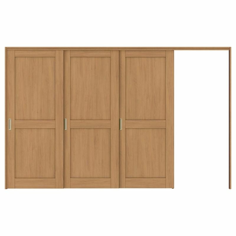 可動間仕切り 片引き戸 3枚建 引戸上吊方式 ラシッサS パネルタイプ LAH ケーシング付枠 3220/3223 リクシル トステム 室内引き戸 上吊り片引戸 LIXIL/TOSTEM リビング建材 室内建具 居室ドア 戸 扉 リフォーム DIY