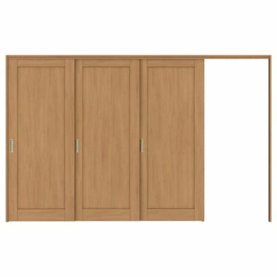 可動間仕切り 片引き戸 3枚建 引戸上吊方式 ラシッサS パネルタイプ LAG ケーシング付枠 3220/3223 リクシル トステム 室内引き戸 上吊り片引戸 LIXIL/TOSTEM リビング建材 室内建具 居室ドア 戸 扉 リフォーム DIY