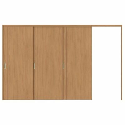 可動間仕切り 片引き戸 3枚建 引戸上吊方式 ラシッサS パネルタイプ LAC ケーシング付枠 3220/3223 リクシル トステム 室内引き戸 上吊り片引戸 LIXIL/TOSTEM リビング建材 室内建具 居室ドア 戸 扉 リフォーム DIY