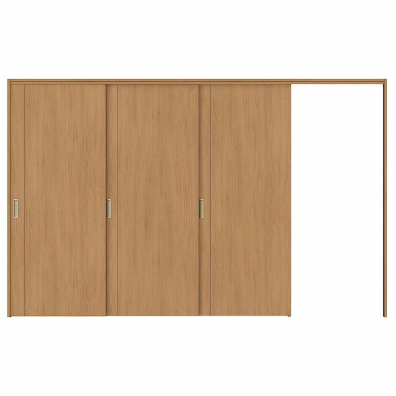 可動間仕切り 片引き戸 3枚建 引戸上吊方式 ラシッサS パネルタイプ LAC ケーシング付枠 3220/3223 リクシル トステム 室内引き戸 上吊り片引戸 LIXIL/TOSTEM リビング建材 室内建具 居室ドア 戸 扉 リフォーム DIY