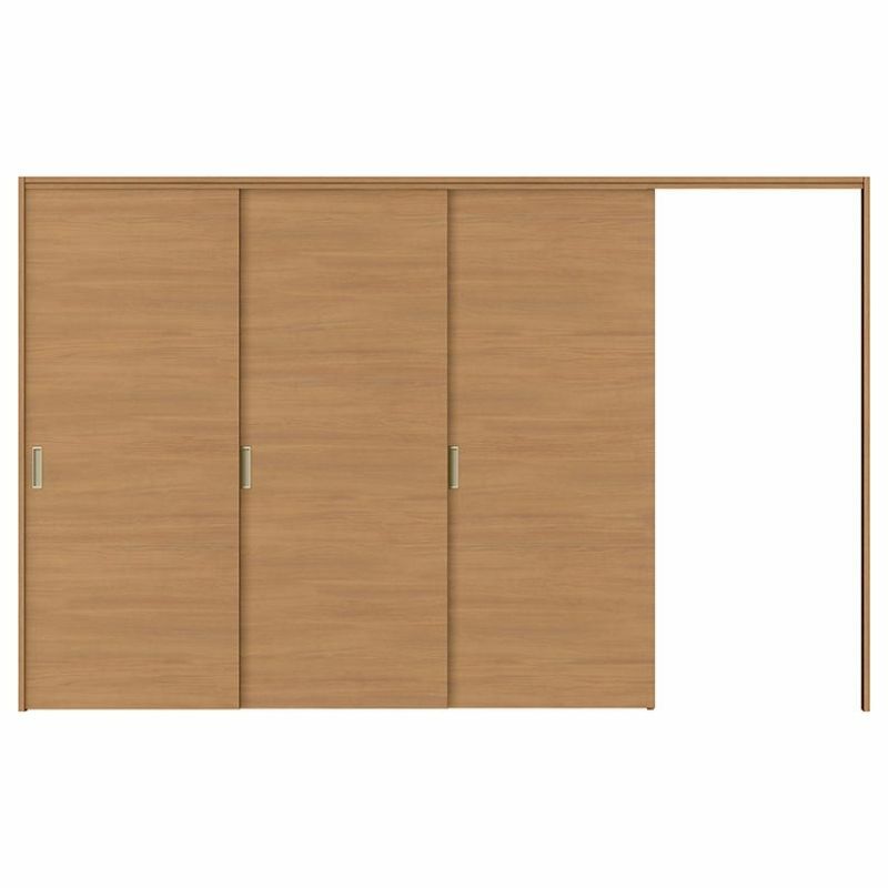 可動間仕切り 片引き戸 3枚建 引戸上吊方式 ラシッサS パネルタイプ LAB ケーシング付枠 3220/3223 リクシル トステム 室内引き戸 上吊り片引戸 LIXIL/TOSTEM リビング建材 室内建具 居室ドア 戸 扉 リフォーム DIY