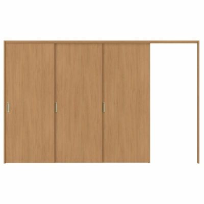 可動間仕切り 片引き戸 3枚建 引戸上吊方式 ラシッサS パネルタイプ LAA ケーシング付枠 3220/3223 リクシル トステム 室内引き戸 上吊り片引戸 LIXIL/TOSTEM リビング建材 室内建具 居室ドア 戸 扉 リフォーム DIY