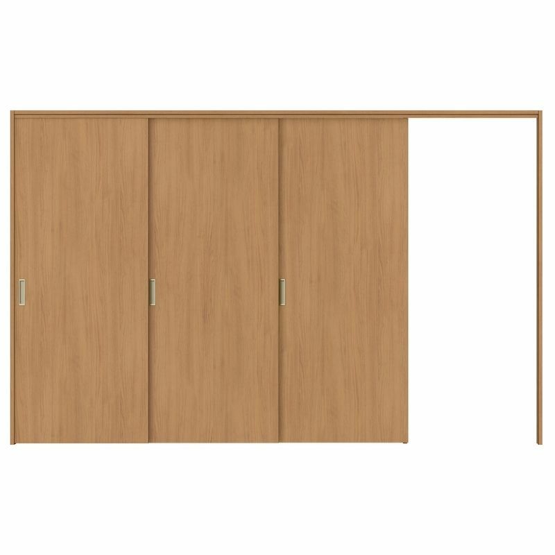 可動間仕切り 片引き戸 3枚建 引戸上吊方式 ラシッサS パネルタイプ LAA ケーシング付枠 3220/3223 リクシル トステム 室内引き戸 上吊り片引戸 LIXIL/TOSTEM リビング建材 室内建具 居室ドア 戸 扉 リフォーム DIY