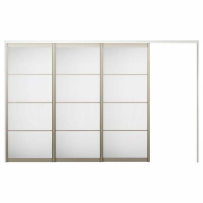 可動間仕切り 片引き戸 3枚建 引戸上吊方式 ラシッサS アルミタイプ LZB ノンケーシング枠 3220/3223 リクシル トステム 室内引き戸 上吊り片引戸 LIXIL/TOSTEM リビング建材 室内建具 居室ドア 戸 扉 リフォーム DIY