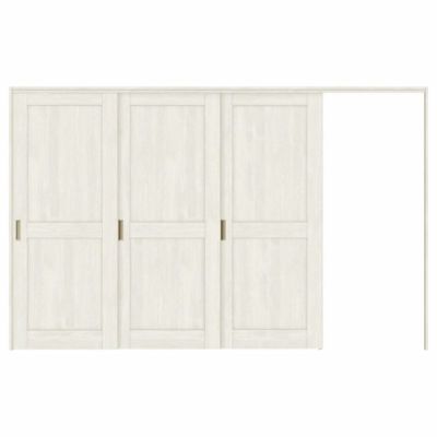 可動間仕切り 片引き戸 3枚建 引戸上吊方式 ラシッサS パネルタイプ LAH ノンケーシング枠 3220/3223 リクシル トステム 室内引き戸 上吊り片引戸 LIXIL/TOSTEM リビング建材 室内建具 居室ドア 戸 扉 リフォーム DIY