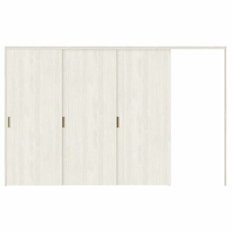 可動間仕切り 片引き戸 3枚建 引戸上吊方式 ラシッサ S パネルタイプ Laf ノンケーシング枠 32 3223 リクシル トステム 室内引き戸 上吊り片引戸 Lixil Tostem リビング建材 室内建具 居室ドア 戸 扉 リフォーム Diy リフォームおたすけdiy