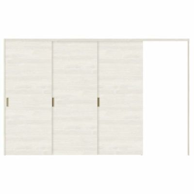 可動間仕切り 片引き戸 3枚建 引戸上吊方式 ラシッサS パネルタイプ LAB ノンケーシング枠 3220/3223 リクシル トステム 室内引き戸 上吊り片引戸 LIXIL/TOSTEM リビング建材 室内建具 居室ドア 戸 扉 リフォーム DIY