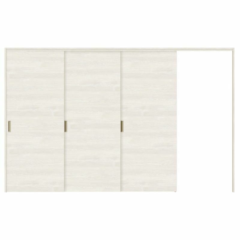 可動間仕切り 片引き戸 3枚建 引戸上吊方式 ラシッサS パネルタイプ LAB ノンケーシング枠 3220/3223 リクシル トステム 室内引き戸 上吊り片引戸 LIXIL/TOSTEM リビング建材 室内建具 居室ドア 戸 扉 リフォーム DIY