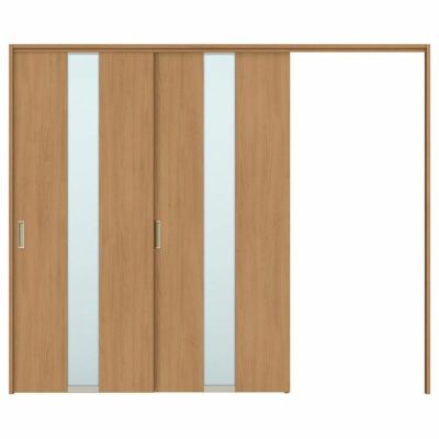 可動間仕切り 片引き戸 2枚建 引戸上吊方式 ラシッサS ガラスタイプ LGM ケーシング付枠 2420/2423 リクシル トステム 室内引き戸 上吊り片引戸 LIXIL/TOSTEM リビング建材 室内建具 居室ドア 戸 扉 リフォーム DIY