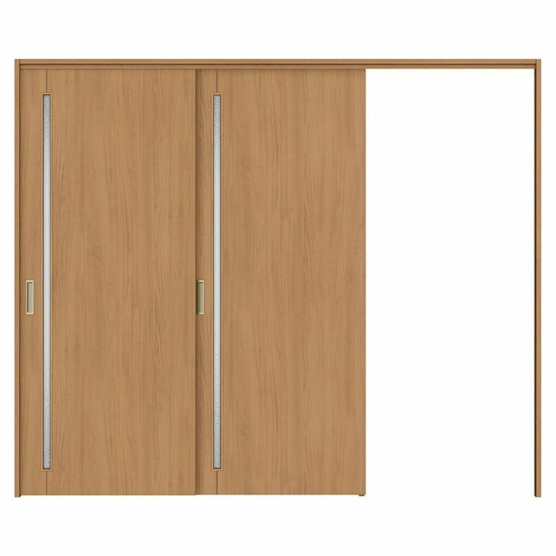 可動間仕切り 片引き戸 2枚建 引戸上吊方式 ラシッサS ガラスタイプ LGC ケーシング付枠 2420/2423 リクシル トステム 室内引き戸 上吊り片引戸 LIXIL/TOSTEM リビング建材 室内建具 居室ドア 戸 扉 リフォーム DIY