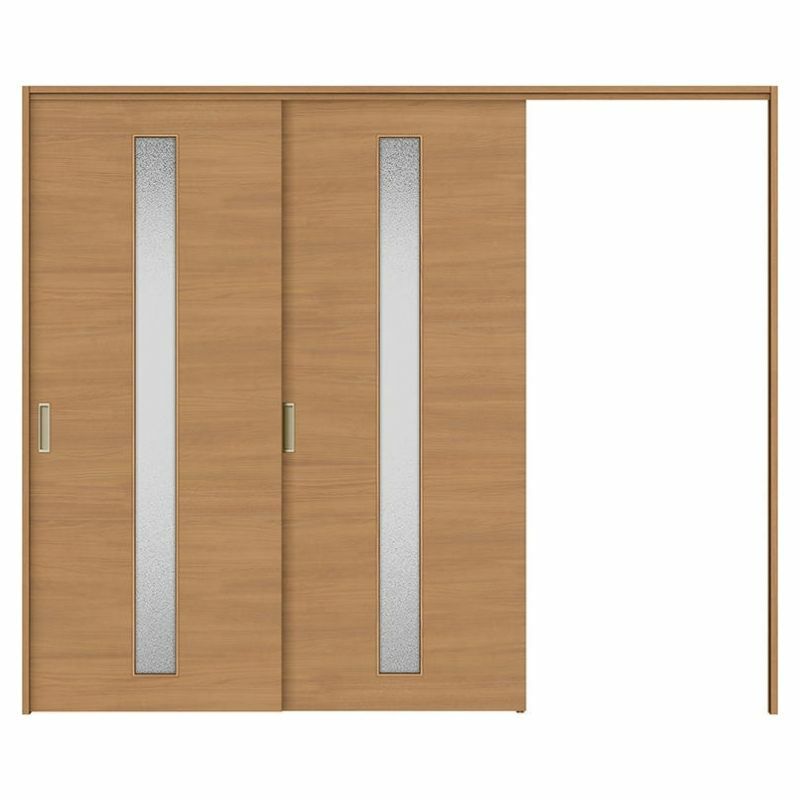 可動間仕切り 片引き戸 2枚建 引戸上吊方式 ラシッサS ガラスタイプ LGB ケーシング付枠 2420/2423 リクシル トステム 室内引き戸 上吊り片引戸 LIXIL/TOSTEM リビング建材 室内建具 居室ドア 戸 扉 リフォーム DIY