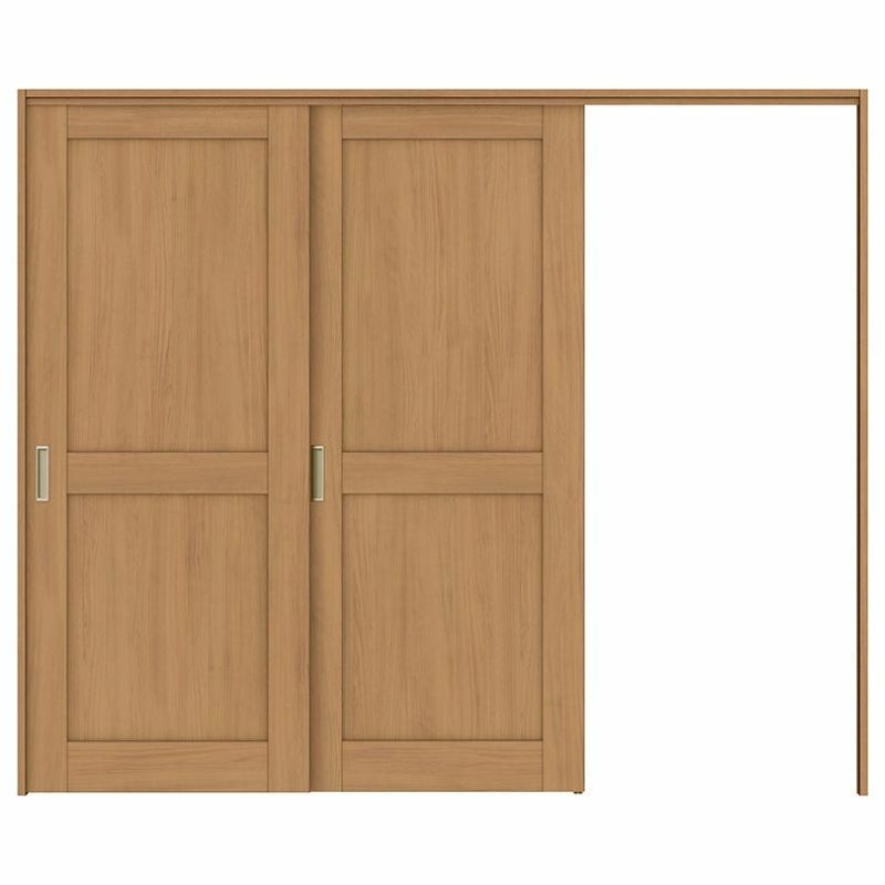 可動間仕切り 片引き戸 2枚建 引戸上吊方式 ラシッサS パネルタイプ LAH ケーシング付枠 2420/2423 リクシル トステム 室内引き戸 上吊り片引戸 LIXIL/TOSTEM リビング建材 室内建具 居室ドア 戸 扉 リフォーム DIY