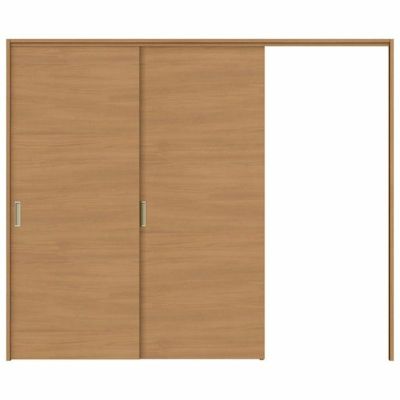 可動間仕切り 片引き戸 2枚建 引戸上吊方式 ラシッサS パネルタイプ LAB ケーシング付枠 2420/2423 リクシル トステム 室内引き戸 上吊り片引戸 LIXIL/TOSTEM リビング建材 室内建具 居室ドア 戸 扉 リフォーム DIY