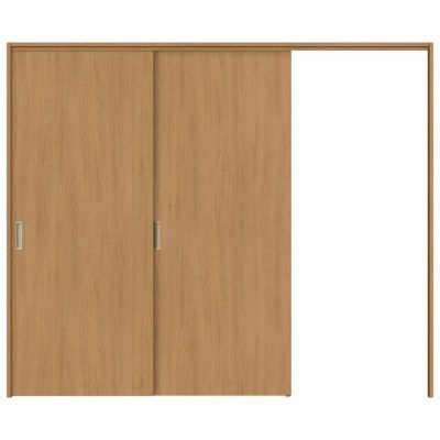 可動間仕切り 片引き戸 2枚建 引戸上吊方式 ラシッサS パネルタイプ LAA ケーシング付枠 2420/2423 リクシル トステム 室内引き戸 上吊り片引戸 LIXIL/TOSTEM リビング建材 室内建具 居室ドア 戸 扉 リフォーム DIY