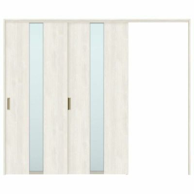 可動間仕切り 片引き戸 2枚建 引戸上吊方式 ラシッサS ガラスタイプ LGM ノンケーシング枠 2420/2423 リクシル トステム 室内引き戸 上吊り片引戸 LIXIL/TOSTEM リビング建材 室内建具 居室ドア 戸 扉 リフォーム DIY