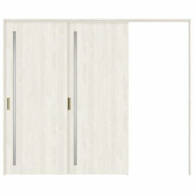 可動間仕切り 片引き戸 2枚建 引戸上吊方式 ラシッサS ガラスタイプ LGC ノンケーシング枠 2420/2423 リクシル トステム 室内引き戸 上吊り片引戸 LIXIL/TOSTEM リビング建材 室内建具 居室ドア 戸 扉 リフォーム DIY