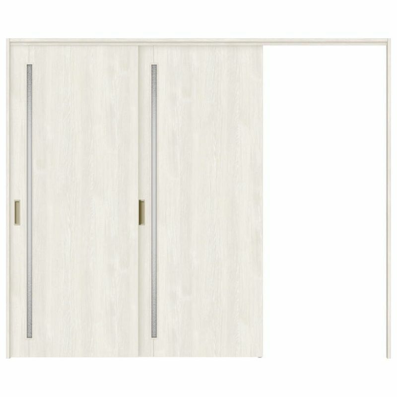 可動間仕切り 片引き戸 2枚建 引戸上吊方式 ラシッサS ガラスタイプ LGC ノンケーシング枠 2420/2423 リクシル トステム 室内引き戸 上吊り片引戸 LIXIL/TOSTEM リビング建材 室内建具 居室ドア 戸 扉 リフォーム DIY