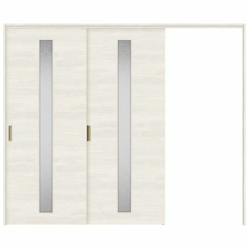 可動間仕切り 片引き戸 2枚建 引戸上吊方式 ラシッサS ガラスタイプ LGB ノンケーシング枠 2420/2423 リクシル トステム 室内引き戸 上吊り片引戸 LIXIL/TOSTEM リビング建材 室内建具 居室ドア 戸 扉 リフォーム DIY