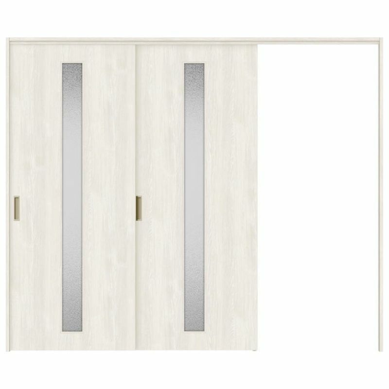 可動間仕切り 片引き戸 2枚建 引戸上吊方式 ラシッサS ガラスタイプ LGA ノンケーシング枠 2420/2423 リクシル トステム 室内引き戸 上吊り片引戸 LIXIL/TOSTEM リビング建材 室内建具 居室ドア 戸 扉 リフォーム DIY