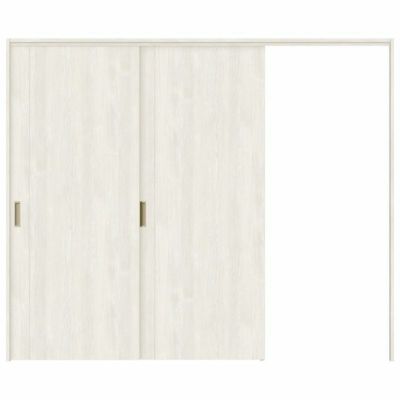 可動間仕切り 片引き戸 2枚建 引戸上吊方式 ラシッサS パネルタイプ LAC ノンケーシング枠 2420/2423 リクシル トステム 室内引き戸 上吊り片引戸 LIXIL/TOSTEM リビング建材 室内建具 居室ドア 戸 扉 リフォーム DIY