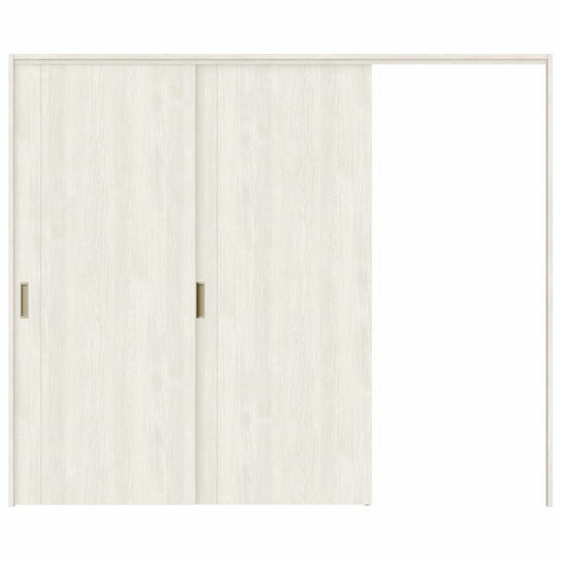 可動間仕切り 片引き戸 2枚建 引戸上吊方式 ラシッサS パネルタイプ LAC ノンケーシング枠 2420/2423 リクシル トステム 室内引き戸 上吊り片引戸 LIXIL/TOSTEM リビング建材 室内建具 居室ドア 戸 扉 リフォーム DIY