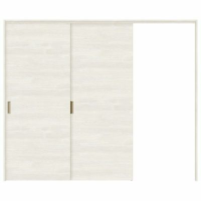 可動間仕切り 片引き戸 2枚建 引戸上吊方式 ラシッサS パネルタイプ LAB ノンケーシング枠 2420/2423 リクシル トステム 室内引き戸 上吊り片引戸 LIXIL/TOSTEM リビング建材 室内建具 居室ドア 戸 扉 リフォーム DIY