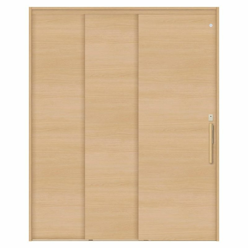 室内引戸 片引き戸 3枚建(固定扉) 連動方式 ラシッサ S パネルタイプ LAB ケーシング付枠 1620 W1644×H2023mm リクシル トステム 機能付き 引戸 ドア LIXIL/TOSTEM リビング建材 室内建具 戸 扉 ドア リフォーム DIY