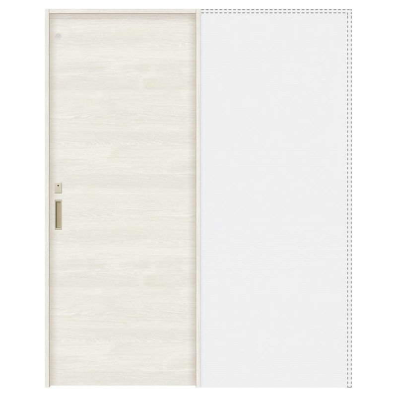 室内引戸 引き込み戸 トイレタイプ 上吊方式 ラシッサS パネルタイプ LAB ノンケーシング枠 1420/1620/1820 リクシル トステム 上吊り引込戸 トイレドア LIXIL/TOSTEM リビング建材 室内建具 戸 扉 ドア リフォーム DIY