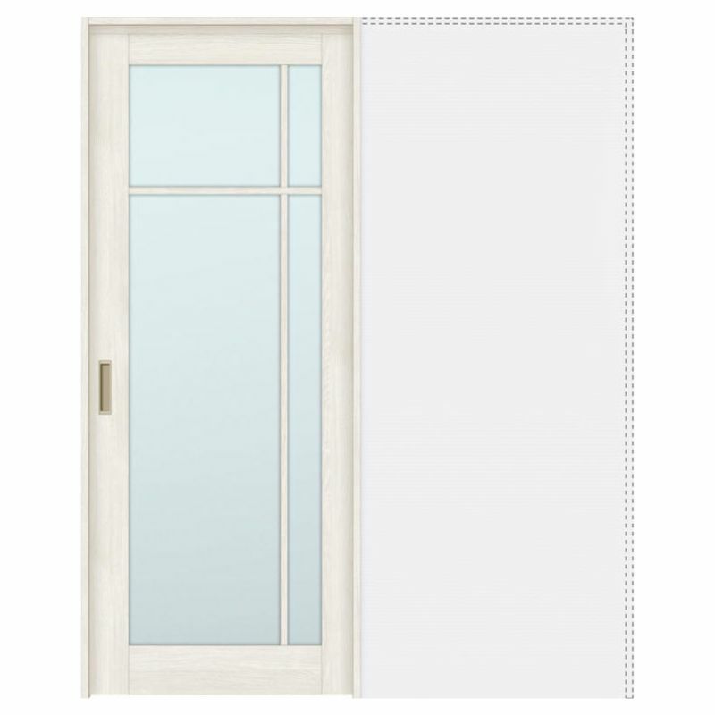 室内引戸 引き込み戸 標準タイプ 上吊方式 ラシッサS ガラスタイプ LGK ノンケーシング枠 1420/1620/1820 リクシル トステム 上吊り引込戸 LIXIL/TOSTEM リビング建材 室内建具 戸 扉 ドア リフォーム DIY