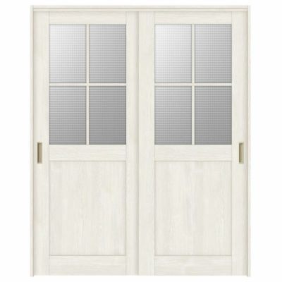 室内引戸 引き違い戸 2枚建 上吊方式 ラシッサS ガラスタイプ LGH ケーシング付枠 1620/1820 リクシル トステム 上吊り引違い戸 LIXIL/TOSTEM リビング建材 室内建具 戸 扉 ドア リフォーム DIY