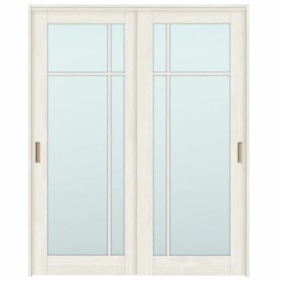 室内引戸 引き違い戸 2枚建 上吊方式 ラシッサS ガラスタイプ LGK ノンケーシング枠 1620/1820 リクシル トステム 上吊り引違い戸 LIXIL/TOSTEM リビング建材 室内建具 戸 扉 ドア リフォーム DIY